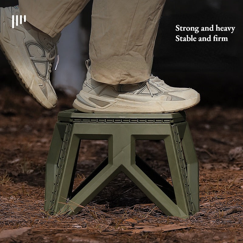 outdoor portable folding stool, view 7 - MRSLM