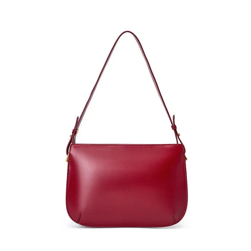 leather shoulder crossbody bag, view 3 - MRSLM