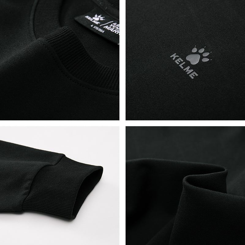 versatile round neck football sweatshirt, view 7 - MRSLM