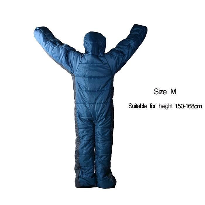 humanoid 3-season sleeping bag, view 2 - MRSLM