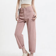 Pink harem jeans, view 7 - MRSLM