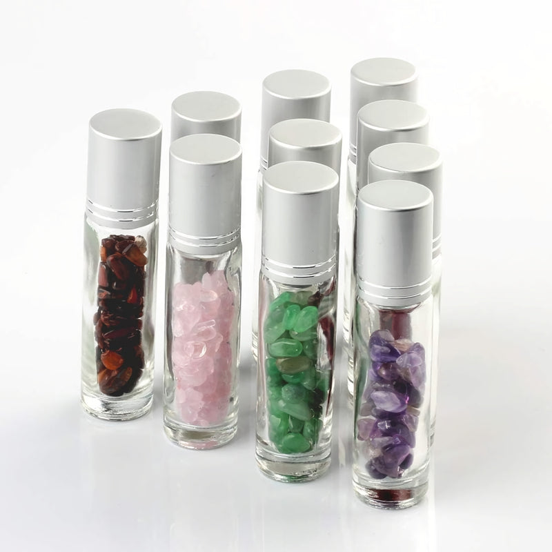 gemstone essential oil roller bottles - MRSLM