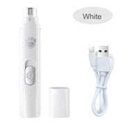electric usb dog nail grinder with led, view 3 - MRSLM