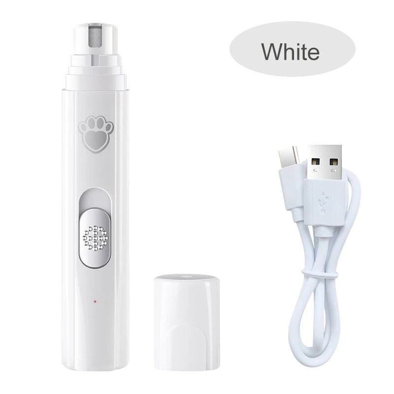 electric usb dog nail grinder with led, view 3 - MRSLM
