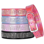 bling rhinestone dog collar, view 8 - MRSLM