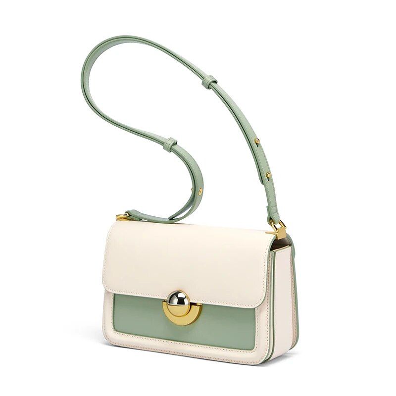 green crossbody and shoulder bag, view 4 - MRSLM