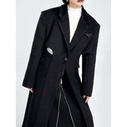 Women's autumn winter overcoat, view 6 - MRSLM