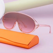 oversized shield sunglasses, view 11 - MRSLM