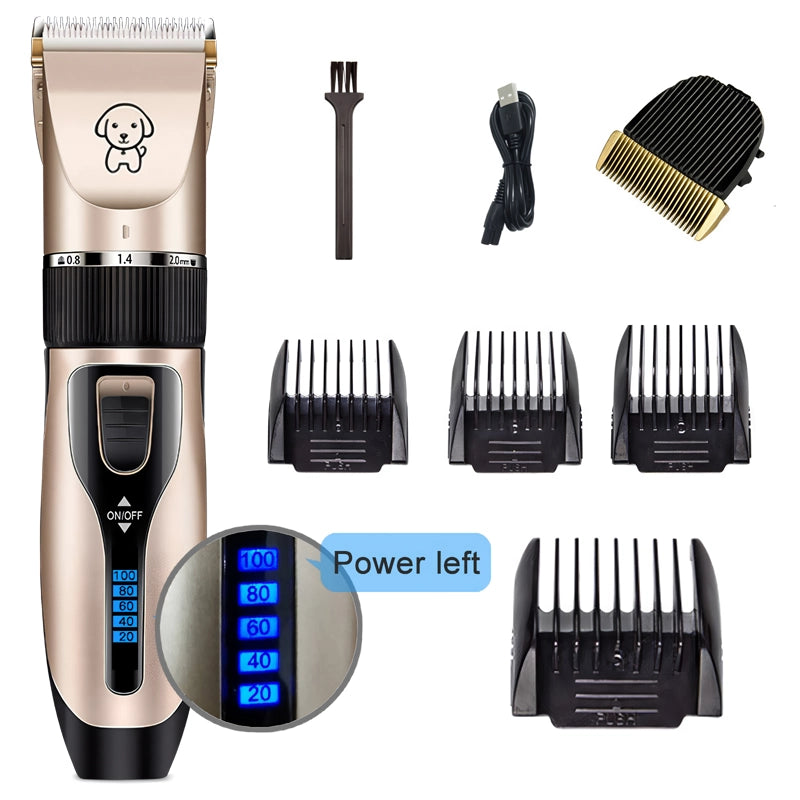 pet hair trimmer kit, view 2 - MRSLM