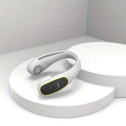 bladeless neck fan with led display, view 3 - MRSLM