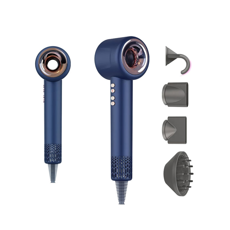 leafless hair dryer with negative ion, view 4 - MRSLM