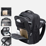 student waterproof computer backpack, view 3 - MRSLM