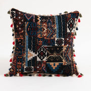 moroccan boho tassel cushion covers, view 12 - MRSLM
