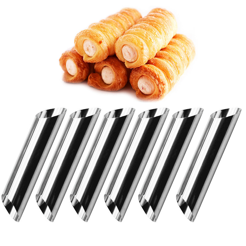 12pcs stainless steel cannoli forms, view 4 - MRSLM