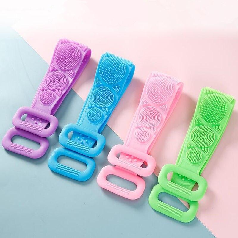silicone back scrubber, view 2 - MRSLM