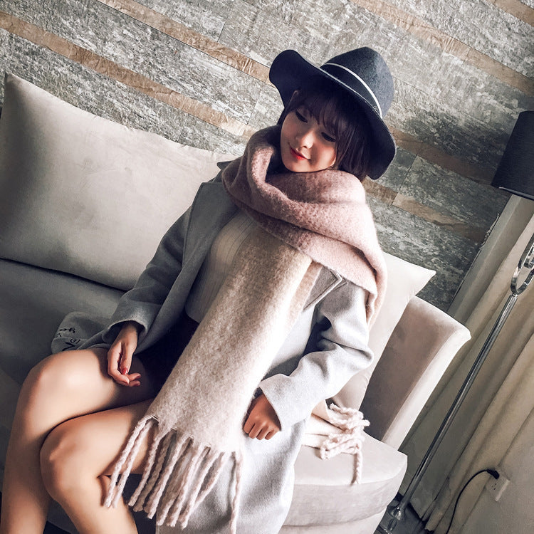 Cashmere-inspired scarf, view 9 - MRSLM