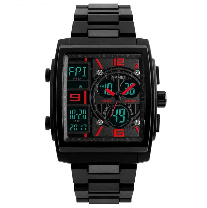 men's LED electronic watch, view 4 - MRSLM