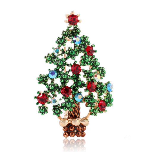 Christmas tree brooch pin - MRSLM