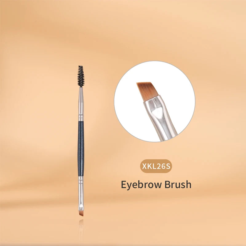 2-piece eyebrow makeup brush set, view 6 - MRSLM
