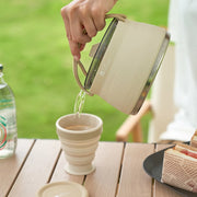 portable folding kettle and cup set, view 6 - MRSLM