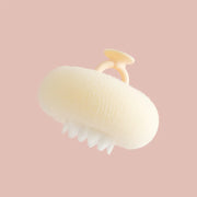 flower pattern bath sponge ball, view 2 - MRSLM