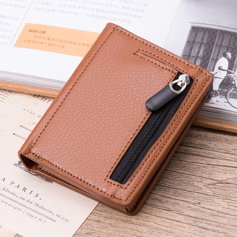 Silver Card Bag