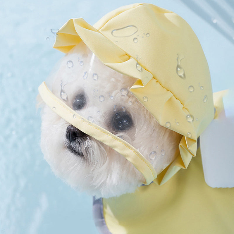 waterproof dog raincoat, view 7 - MRSLM