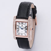 ladies square quartz watch, view 10 - MRSLM