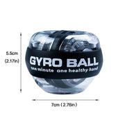 LED gyro wrist trainer ball, view 12 - MRSLM