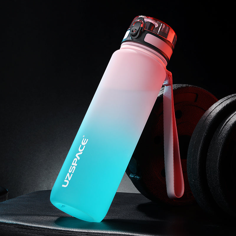 1.0L BPA-free sports water bottle, view 11 - MRSLM