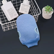 Two-sided exfoliating bath glove, view 7 - MRSLM