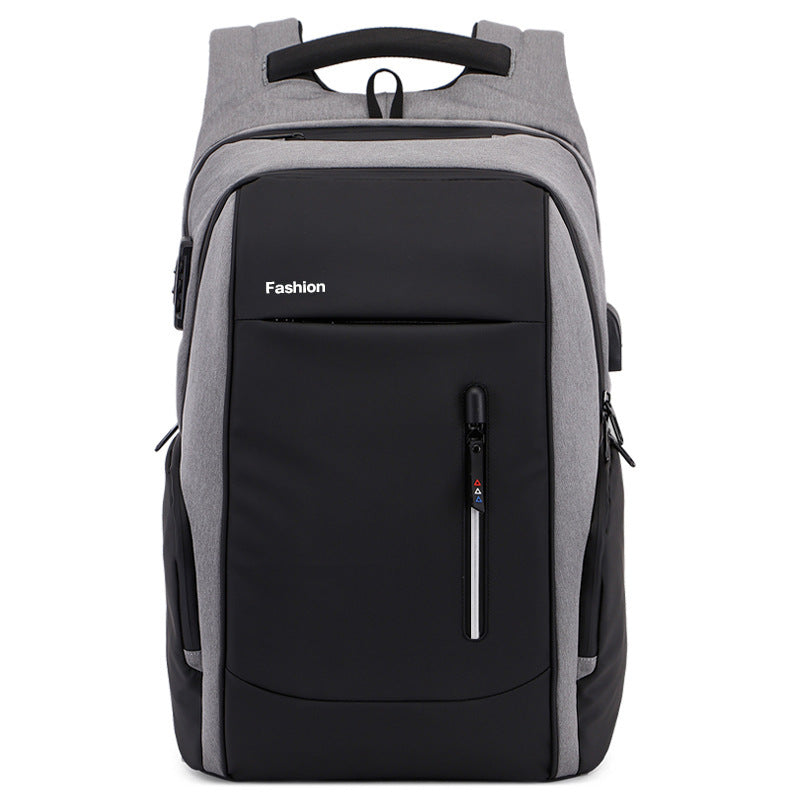 USB charging computer backpack, view 5 - MRSLM