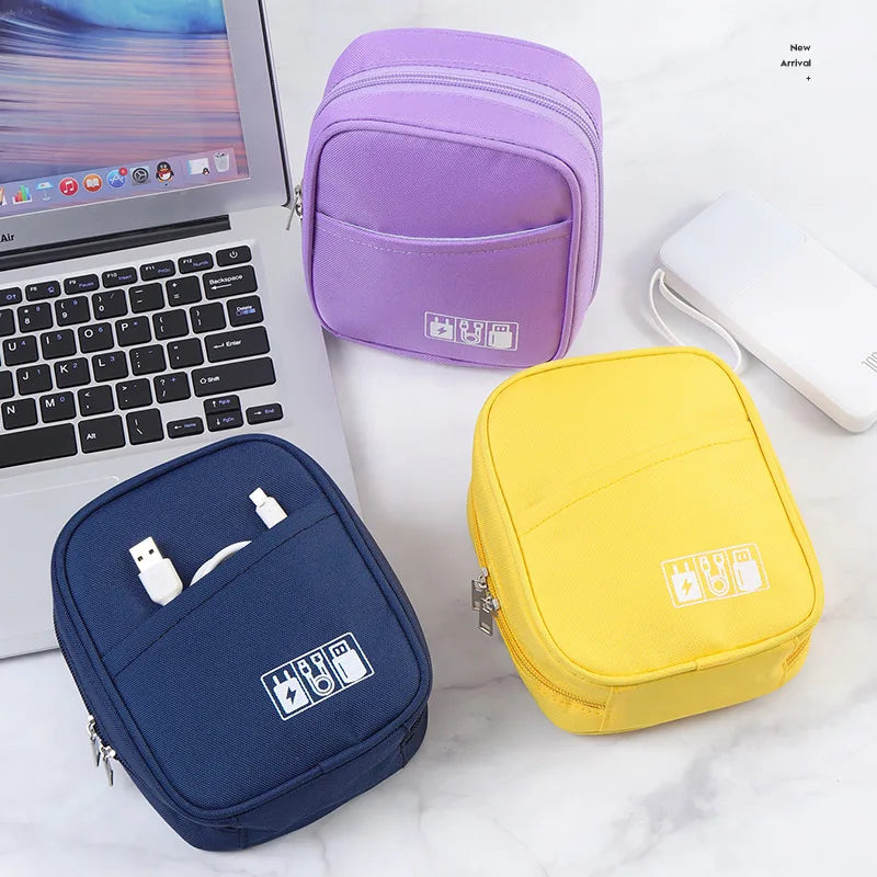 waterproof data cable organizer bag, view 7 - MRSLM