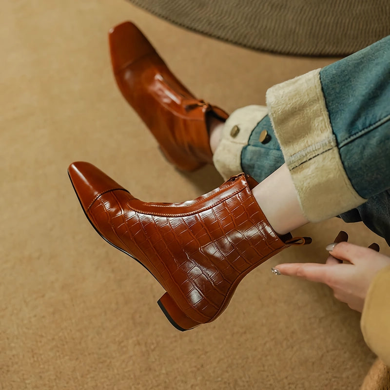 genuine leather Chelsea ankle boots, view 6 - MRSLM