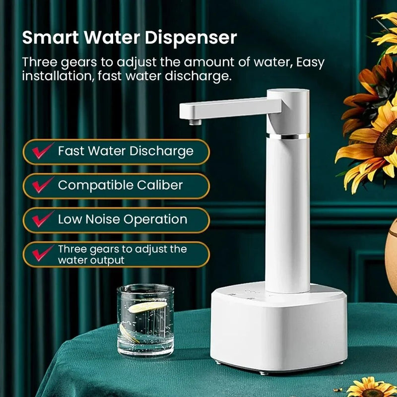 electric water bottle pump dispenser, view 7 - MRSLM