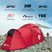 high altitude snowproof tent, view 7 - MRSLM