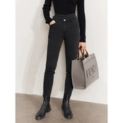 slim high waist jeans for women, view 2 - MRSLM