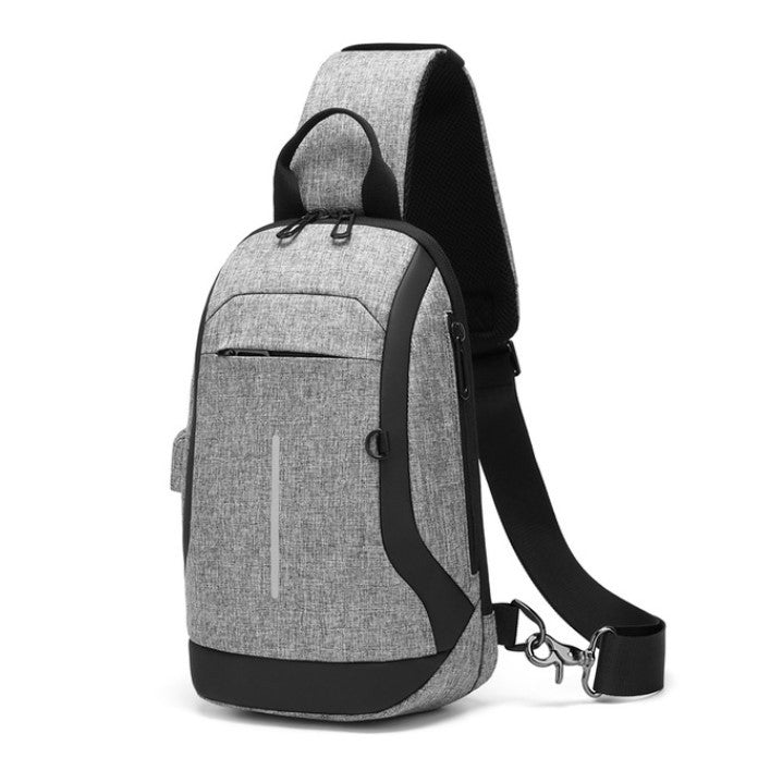 men's casual crossbody bag, view 5 - MRSLM