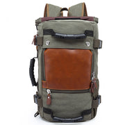 Retro canvas backpack, view 4 - MRSLM