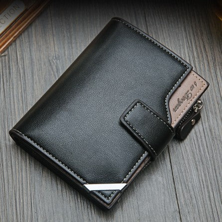 vertical buckle wallet, view 3 - MRSLM