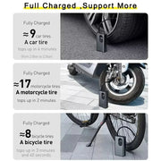 portable motorcycle air compressor, view 7 - MRSLM