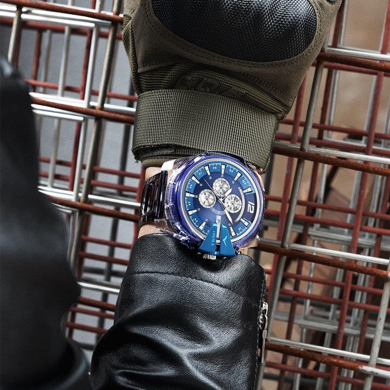 plastic quartz watch for men and women, view 2 - MRSLM