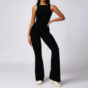 women's compression yoga jumpsuit, view 5 - MRSLM