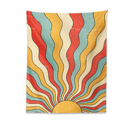 retro sunshine tapestry, view 2 - MRSLM