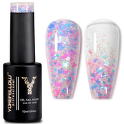 glitter sequins gel nail polish, view 5 - MRSLM