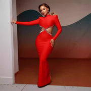 rhinestone formal dress - MRSLM