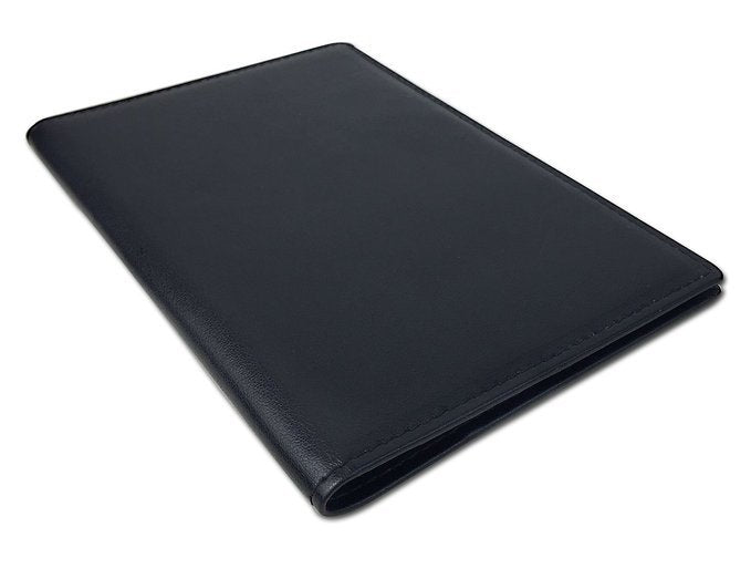 rfid leather passport holder, view 6 - MRSLM
