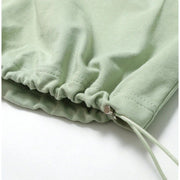 Cotton oversized hoodie with zipper, view 12 - MRSLM