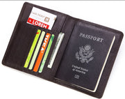 cowhide passport package, view 6 - MRSLM