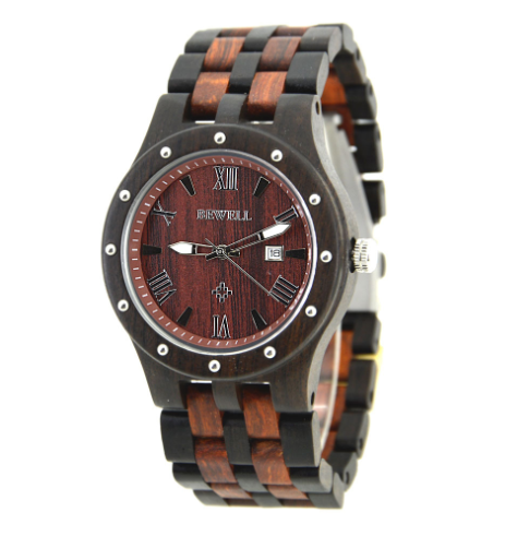 BEWELL wooden watch